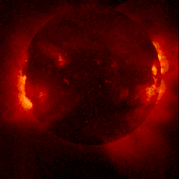 An x-ray image of the sun reveals more about the corona.